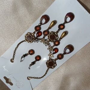 Fashion Jewelry Necklace/Earring Set